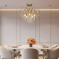 Kristall-Deckenleuchte Elegantes Design mit K9-Kristall