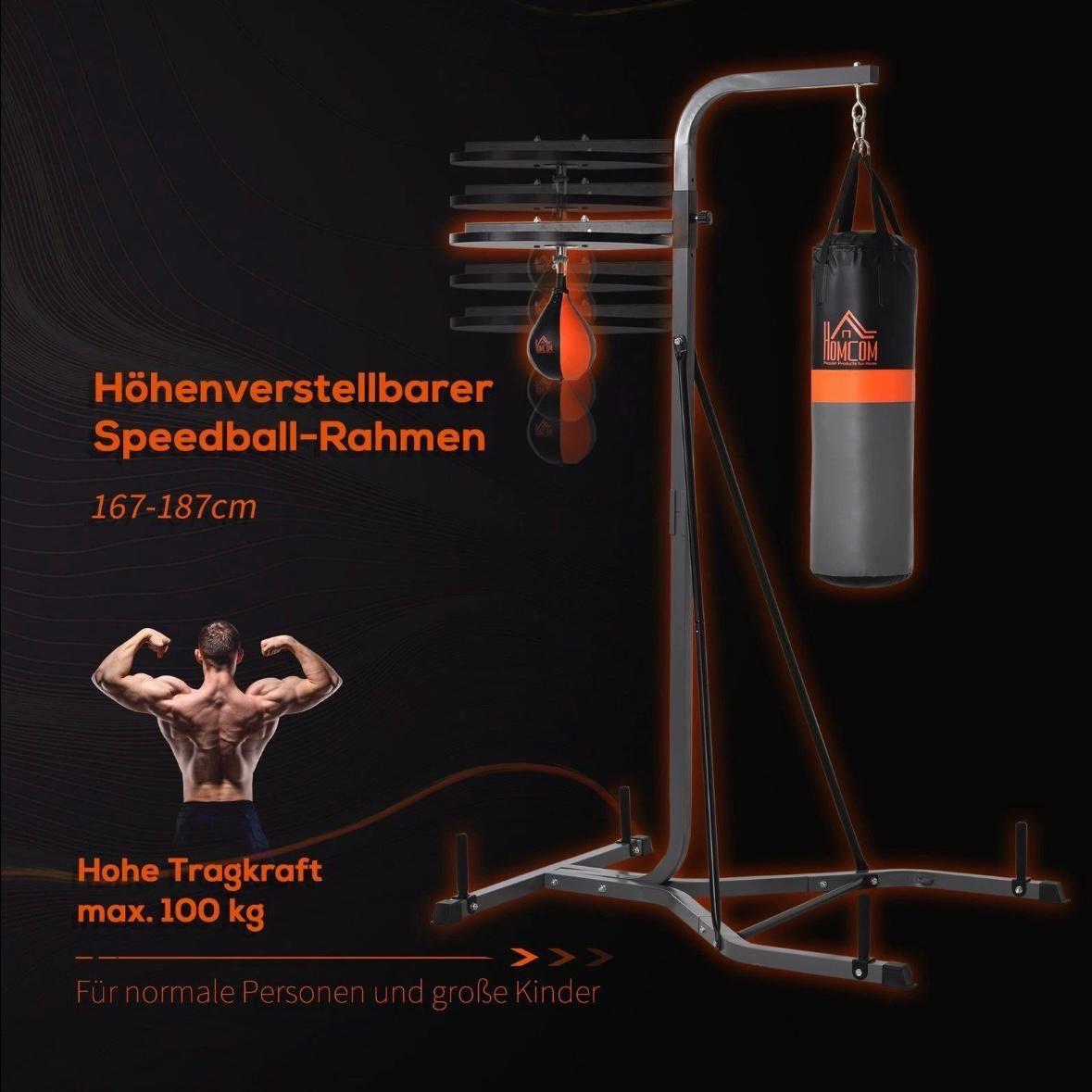 2in1 Boxständer mit Boxsack & Punchingball