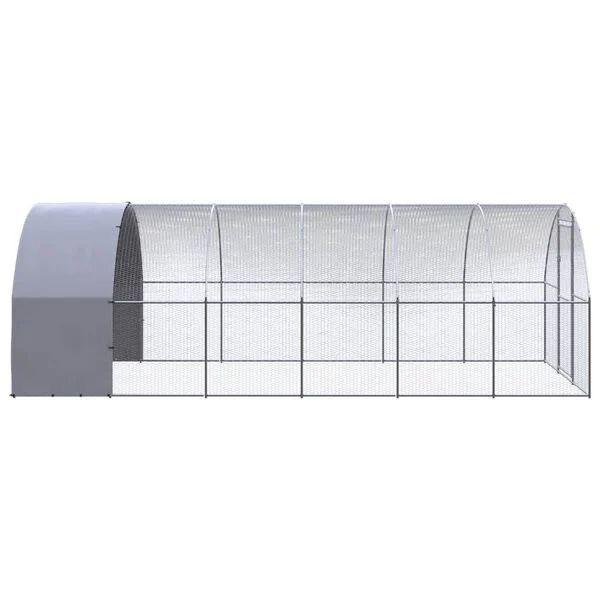 Hühnerstall Voliere Hühnerkäfig 3x6m