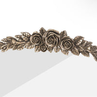 Barock Wandspiegel Messinggold mit Rosenverzierung