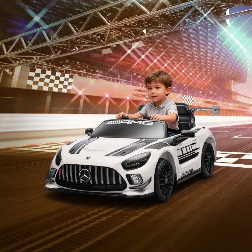 Mercedes-AMG GT Kinder Elektroauto 12 V – Lizenziertes Fahrzeug mit Fernbedienung