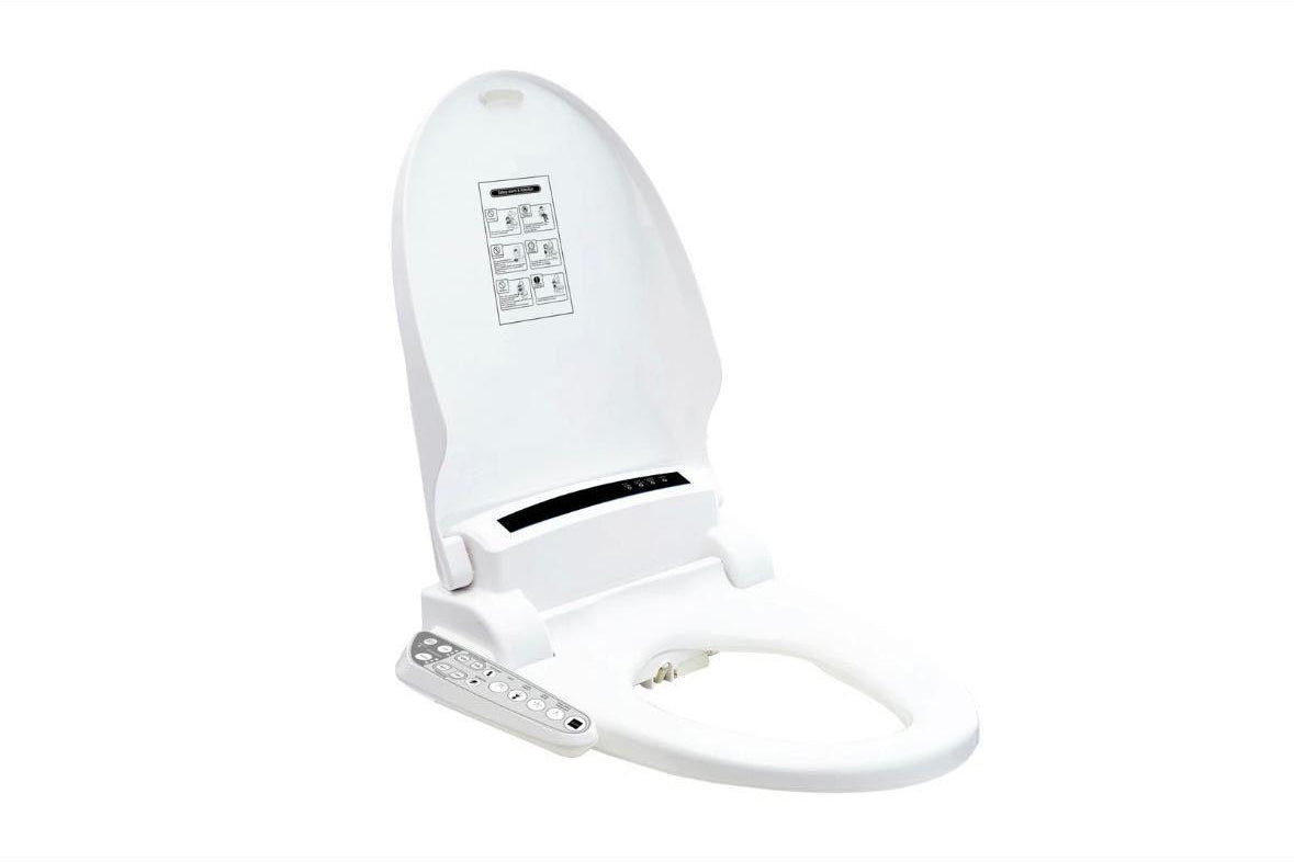 Elektrischer Bidet WC-Sitz mit Warmwasser Fön & Soft-Close