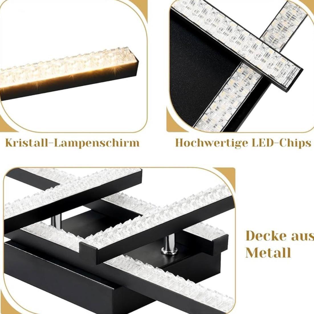 24W Deckenleuchte Leuchte Lampe Deckenlampe Beleuchtung