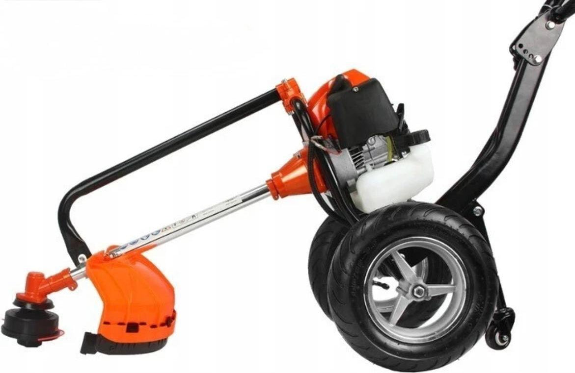 Mobile Gartensense mit Fahrwagen 5,2 PS Benzin Freischneider