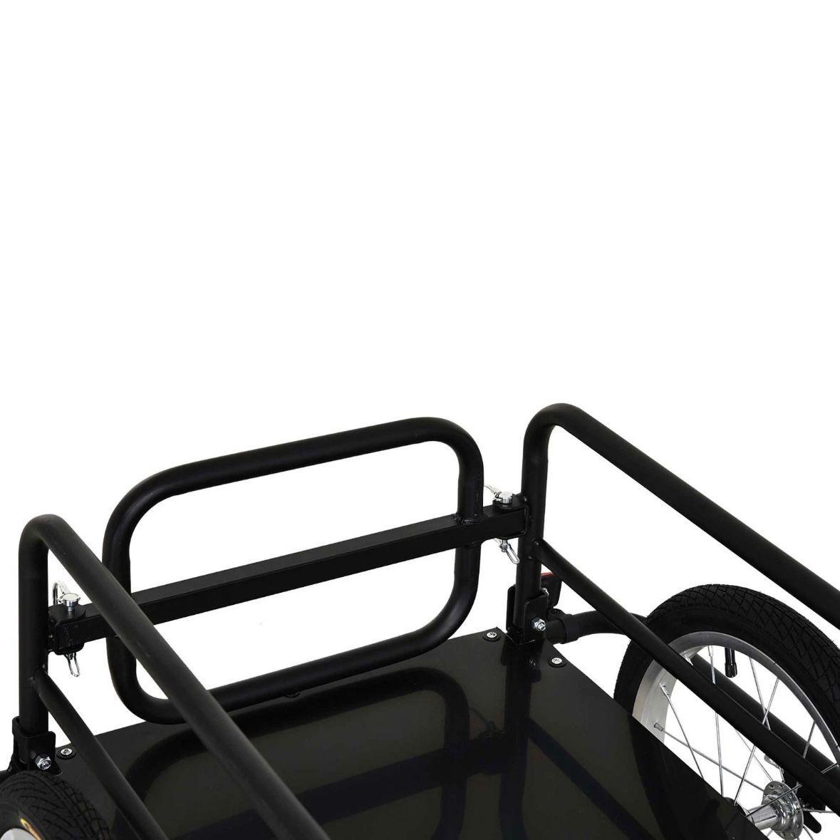 Fahrrad Lastenanhänger 40kg Transportanhänger