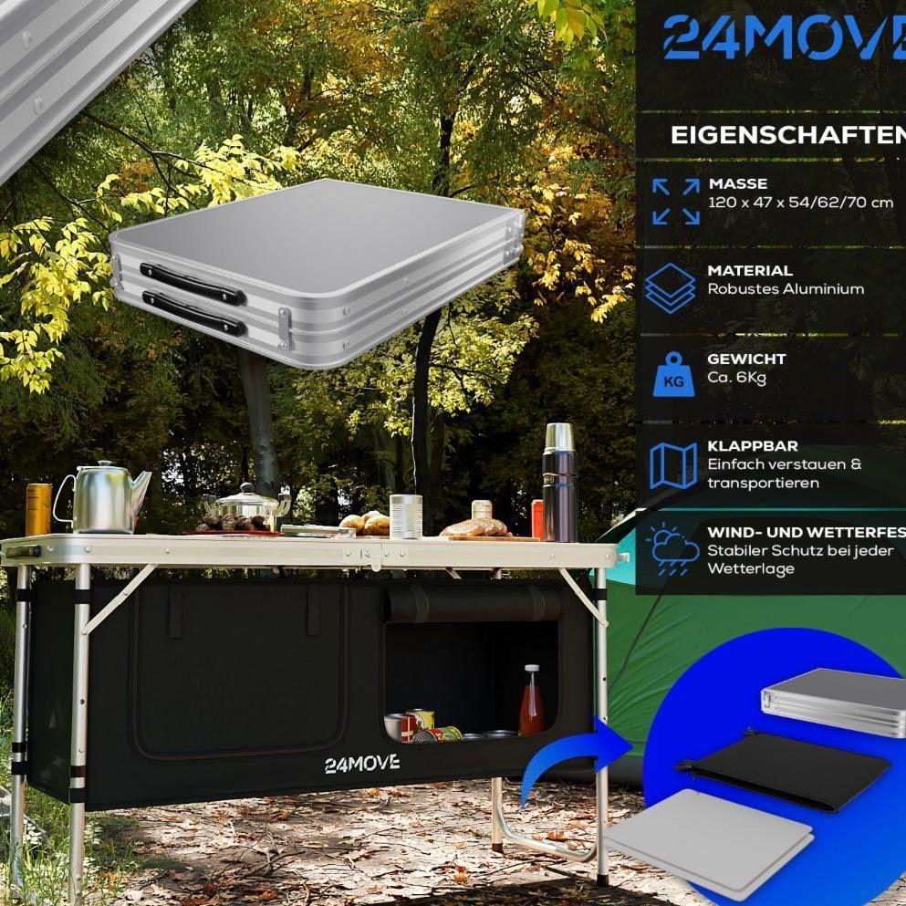 Faltbare Campingküche kompakt & praktisch