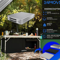 Faltbare Campingküche kompakt & praktisch