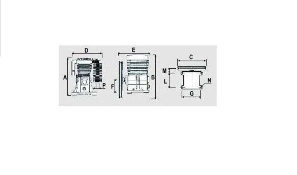 ABAC A49B Kompressoraggregat 2 Zylinder