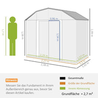 Gartenhaus Geräteschuppen Geräteschrank Gerätehaus Schuppen