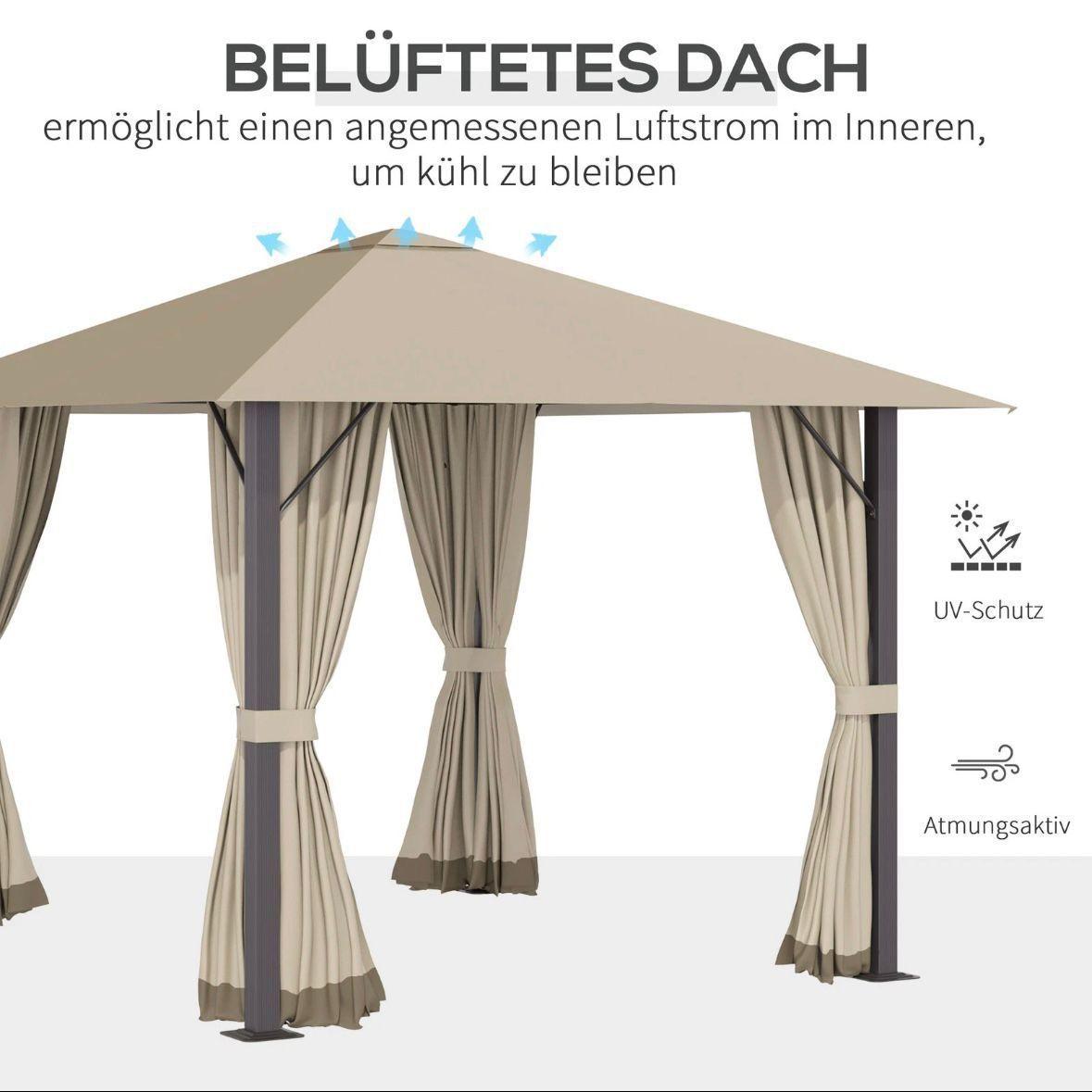 Gartenpavillon 3x3m