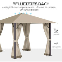 Gartenpavillon 3x3m