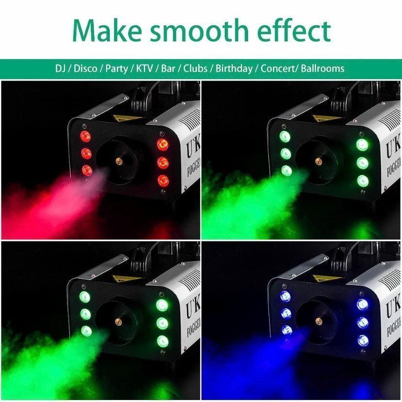 1200W Nebelmaschine mit LED & DMX Fog Machine