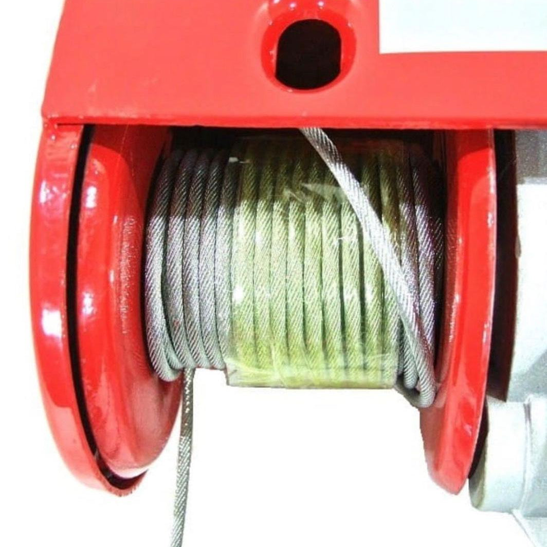 Elektrische Seilwinde 500kg 1000W Seilhebezug Werkstatt