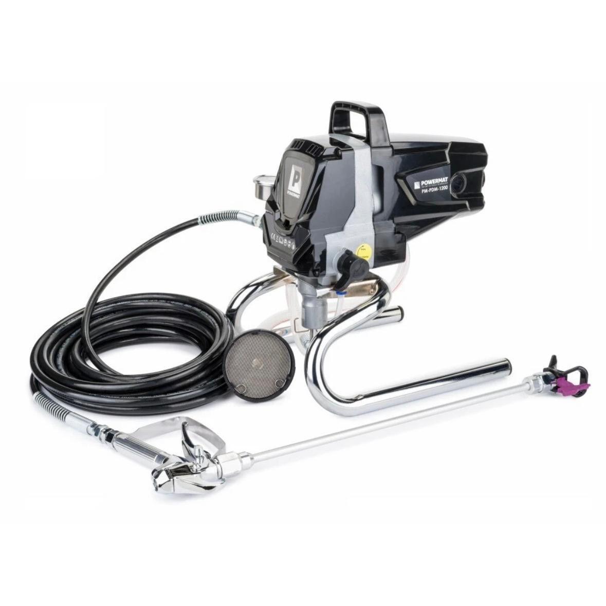 Airless-Lackiergerät 1200 W mit Kolbenpumpe 220 bar