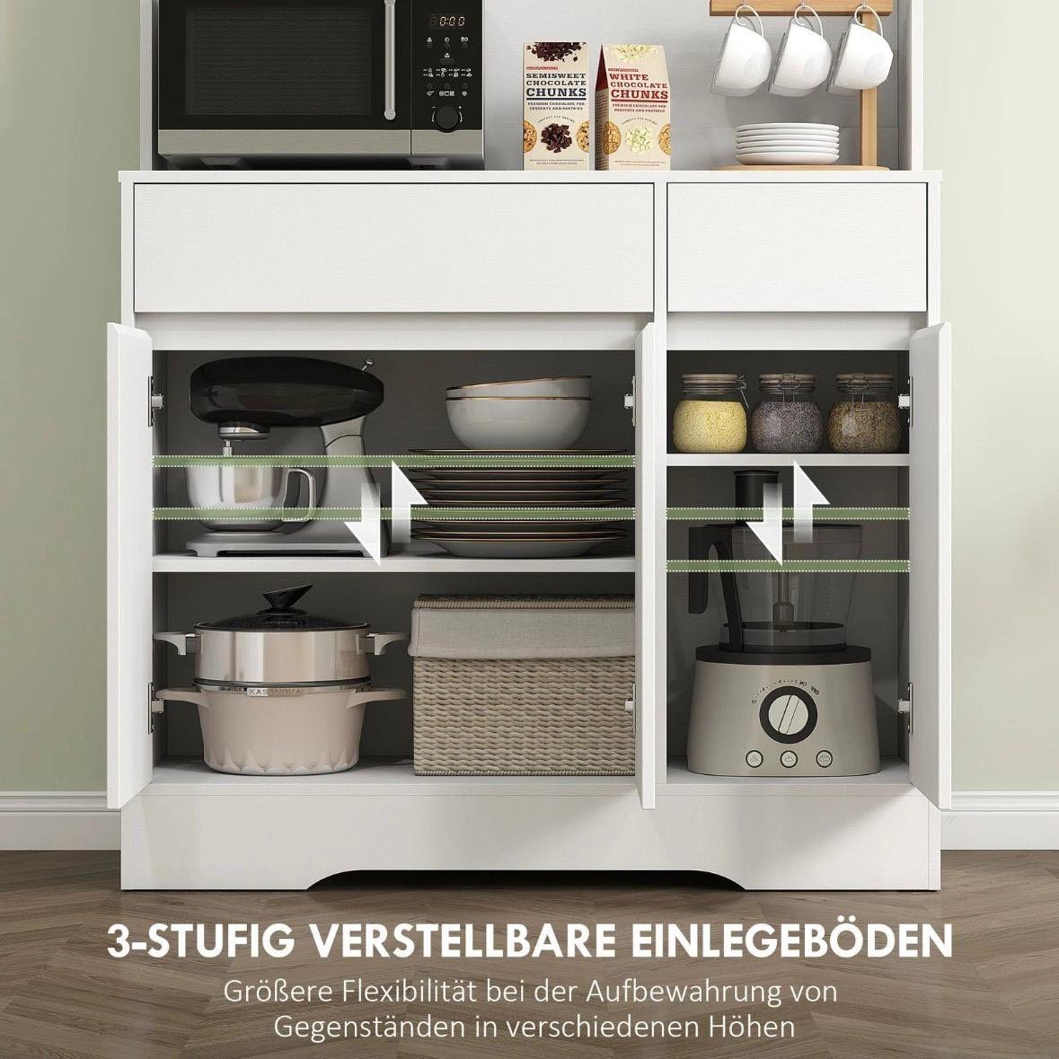 Küchenschrank 180cm Küchenregal