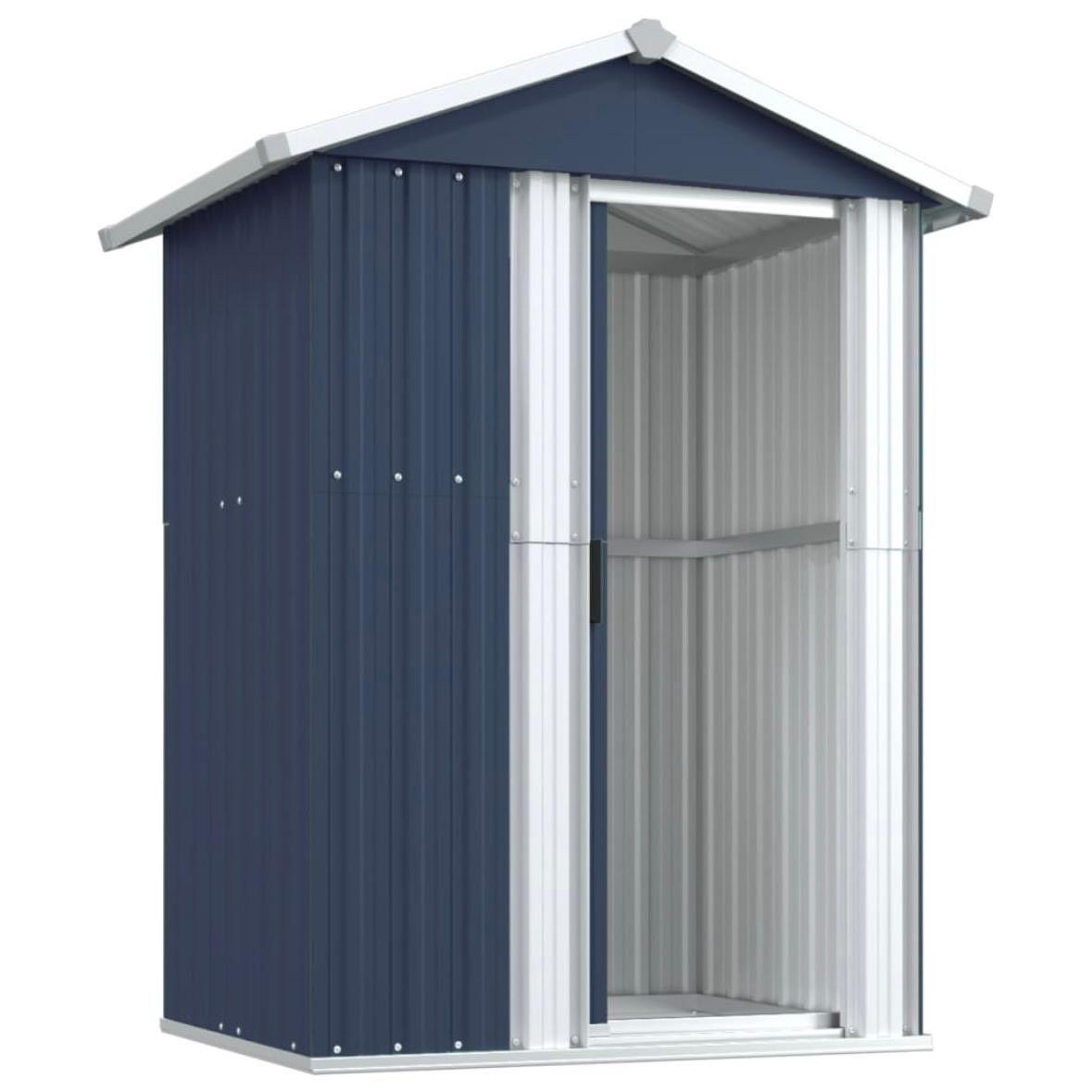 Metall-Gerätehaus mit Satteldach Kompakt & Wetterfest