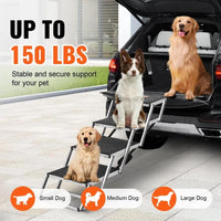 Hundetreppe 4 Stufen Auto Einstiegshilfe bis 68kg