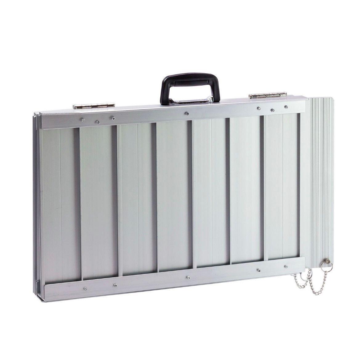 Auffahrrampe Aluminium klappbar 272 kg