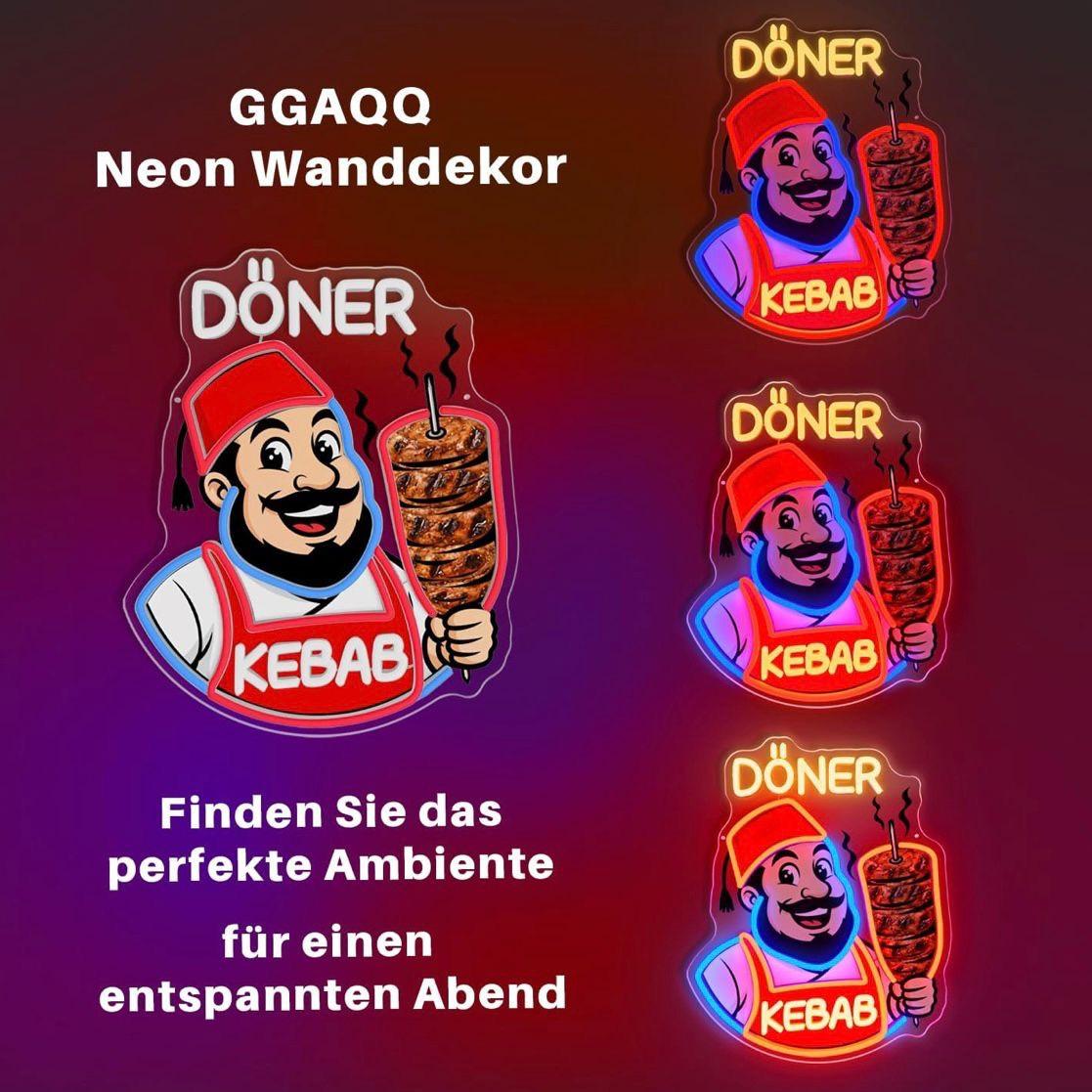 LED Neon Schild Döner Kebab