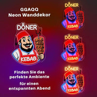 LED Neon Schild Döner Kebab