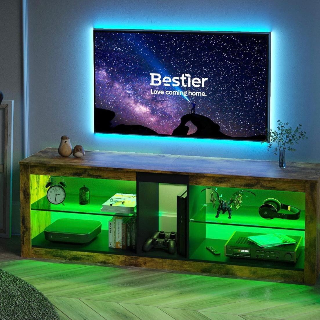 TV Schrank LED 65 Zoll Lowboard