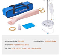 IV-Übungsarm Set – realitätsnahes Training für Venenpunktion & Infusion
