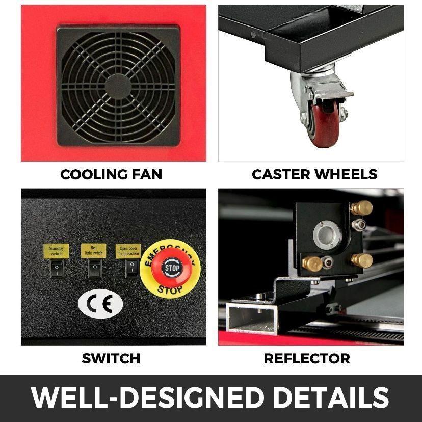 CO2 Lasergravierer 60W 500×700mm