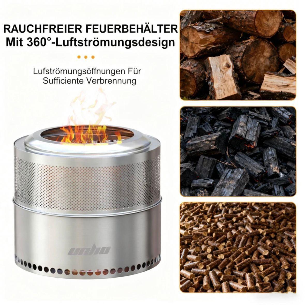 Feuerkorb Edelstahl Feuerschale