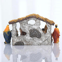 Weihnachtskrippe Krippenszene zur Geburt Jesu
