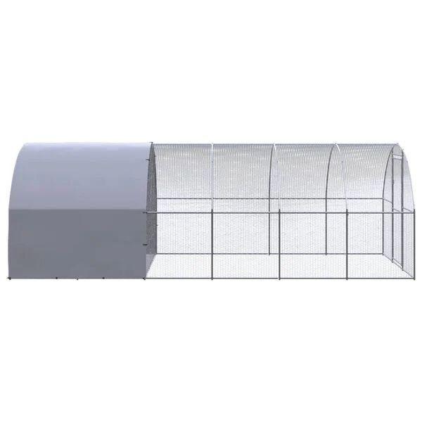 Hühnerstall Voliere Hühnerkäfig 3x6m