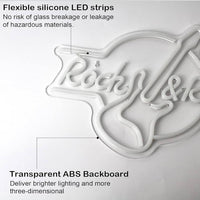 LED Neon Schild Rock & Roll