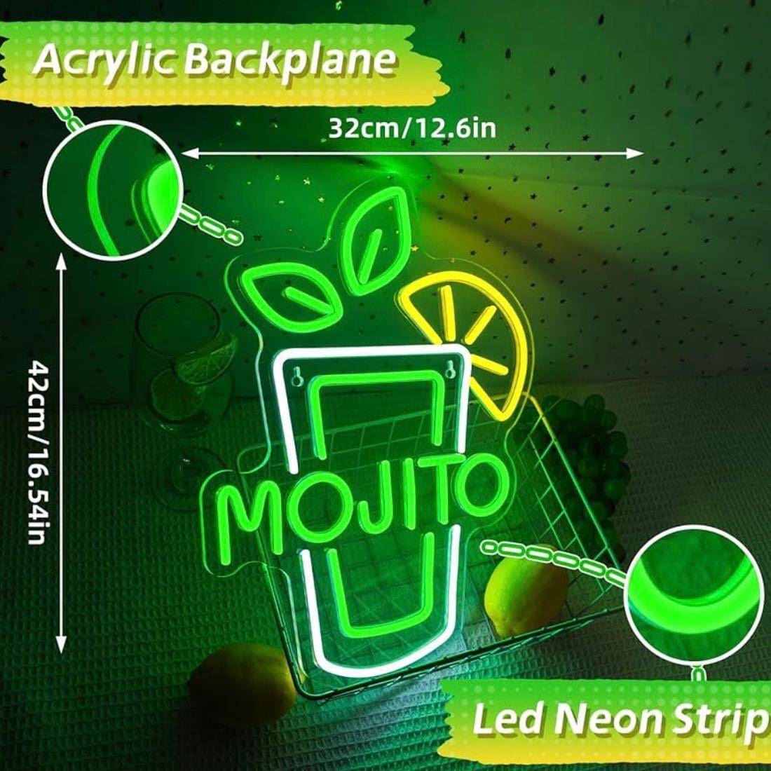 LED Neon Schild Mojito