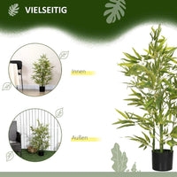Künstliche Bambuspflanze 90cm Topfpflanze Deko Pflanze