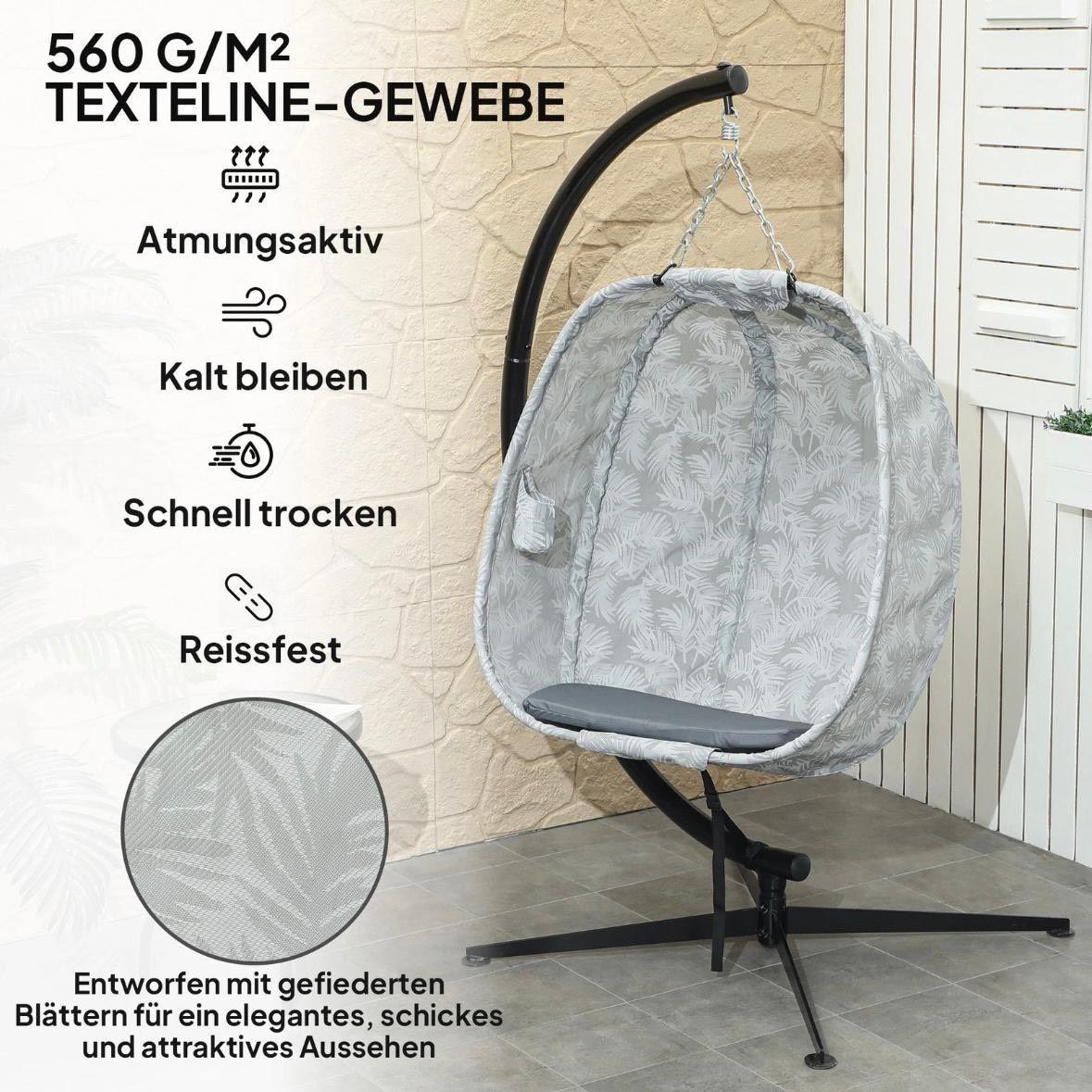 Hängesessel Ei mit Gestell