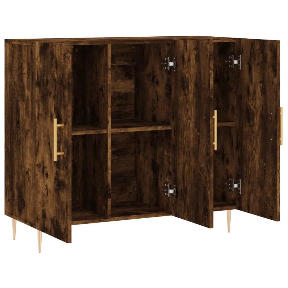 Sideboard im Altholz-Look mit Metallbeinen 90cm