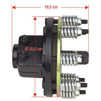 Rutschkupplung Zapfwelle 1500Nm Sicherheitskupplung 1 3/8” 6 Zähne