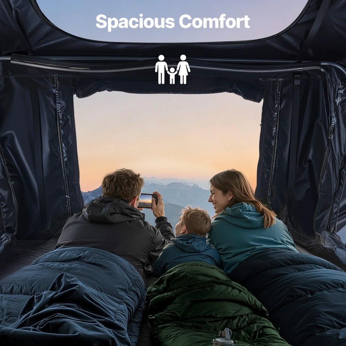Dachzelt Auto 2–3 Personen Camping