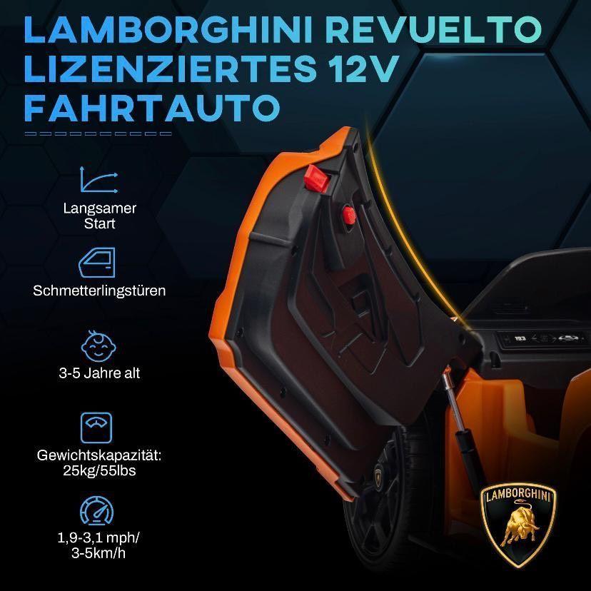 Lamborghini Revuelto Kinder Elektroauto 12V mit Fernbedienung