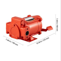 Dieselpumpe 230V Kraftstoffpumpe 76l/min