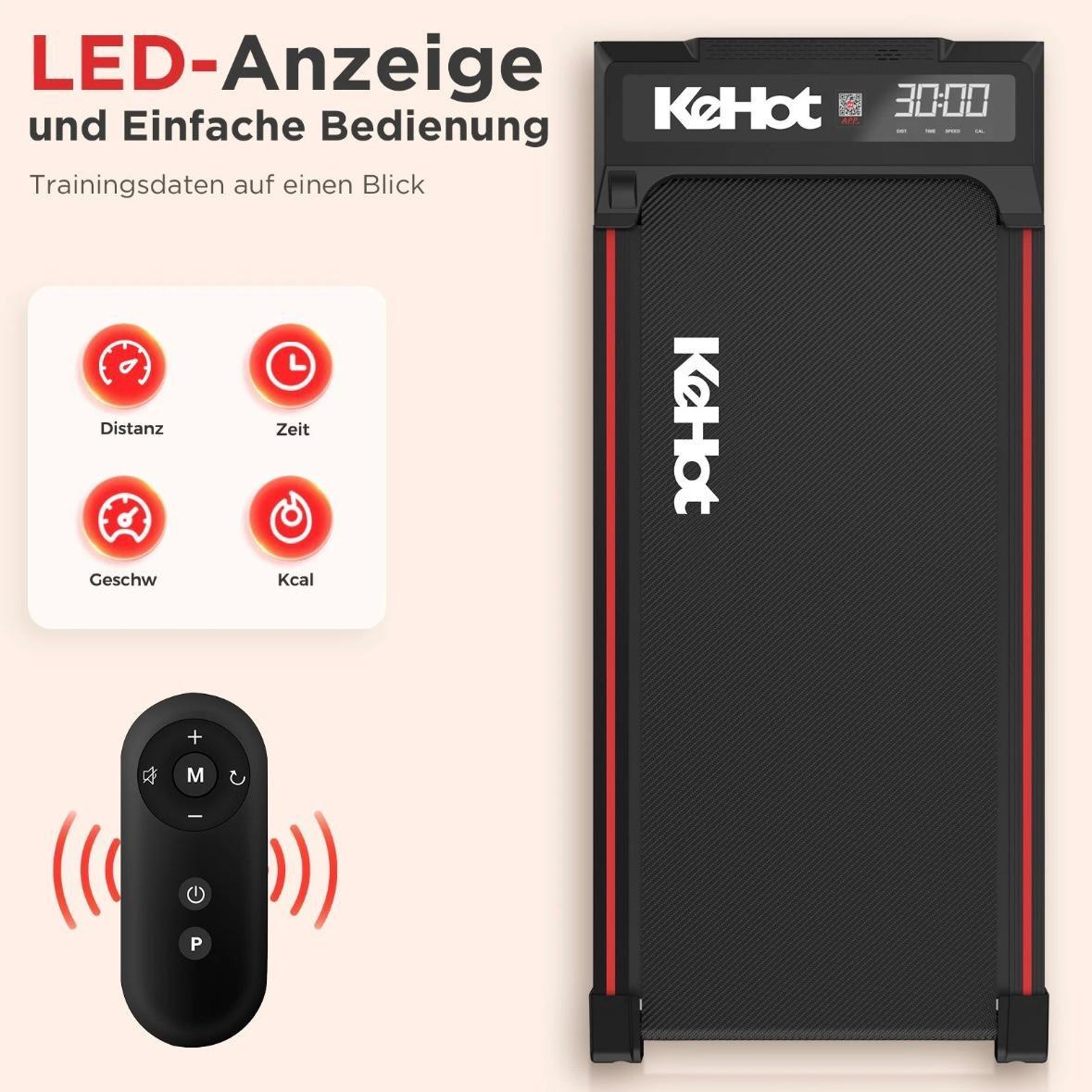 3in1 Laufband leise & platzsparend