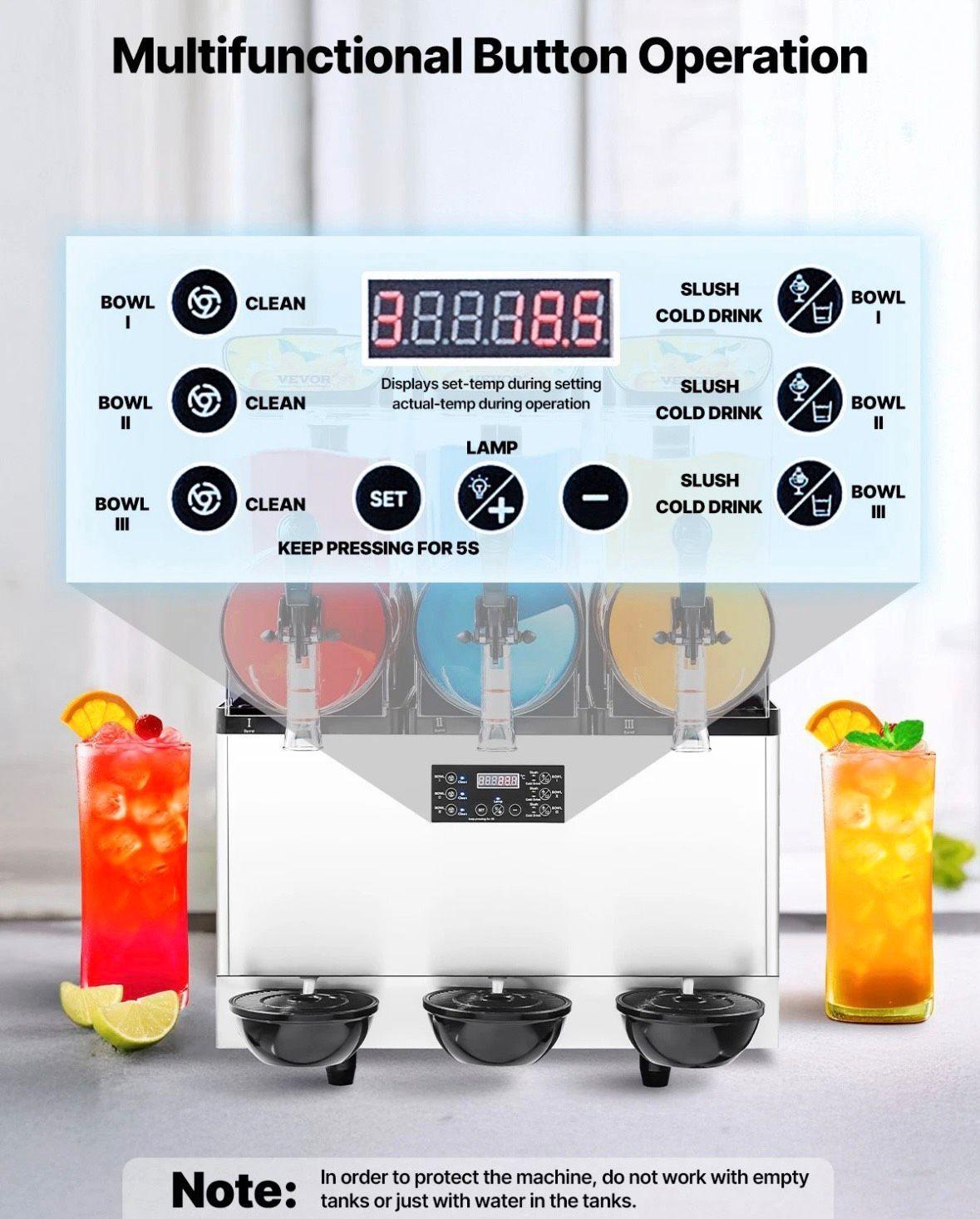 Slush Maschine 3x15L