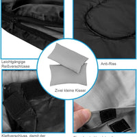 Doppelschlafsack für 2 Personen 2in1 Deckenschlafsack