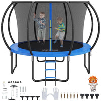 Gartentrampolin mit Sicherheitsnetz belastbar bis 150 kg