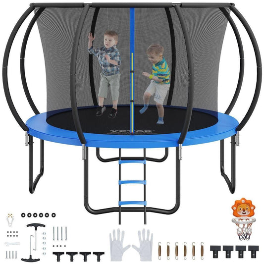 Gartentrampolin mit Sicherheitsnetz belastbar bis 150 kg