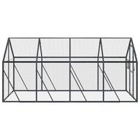 Alu-Voliere Vogelvoliere Vogelhaus 4x1,79m Voliere