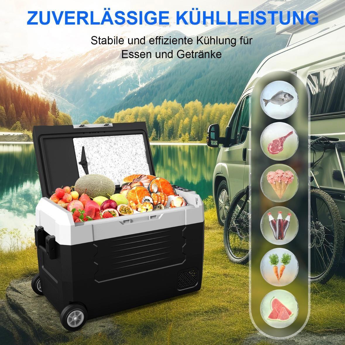 Kompressor-Kühlbox 55L Dual-Zone mit App-Steuerung