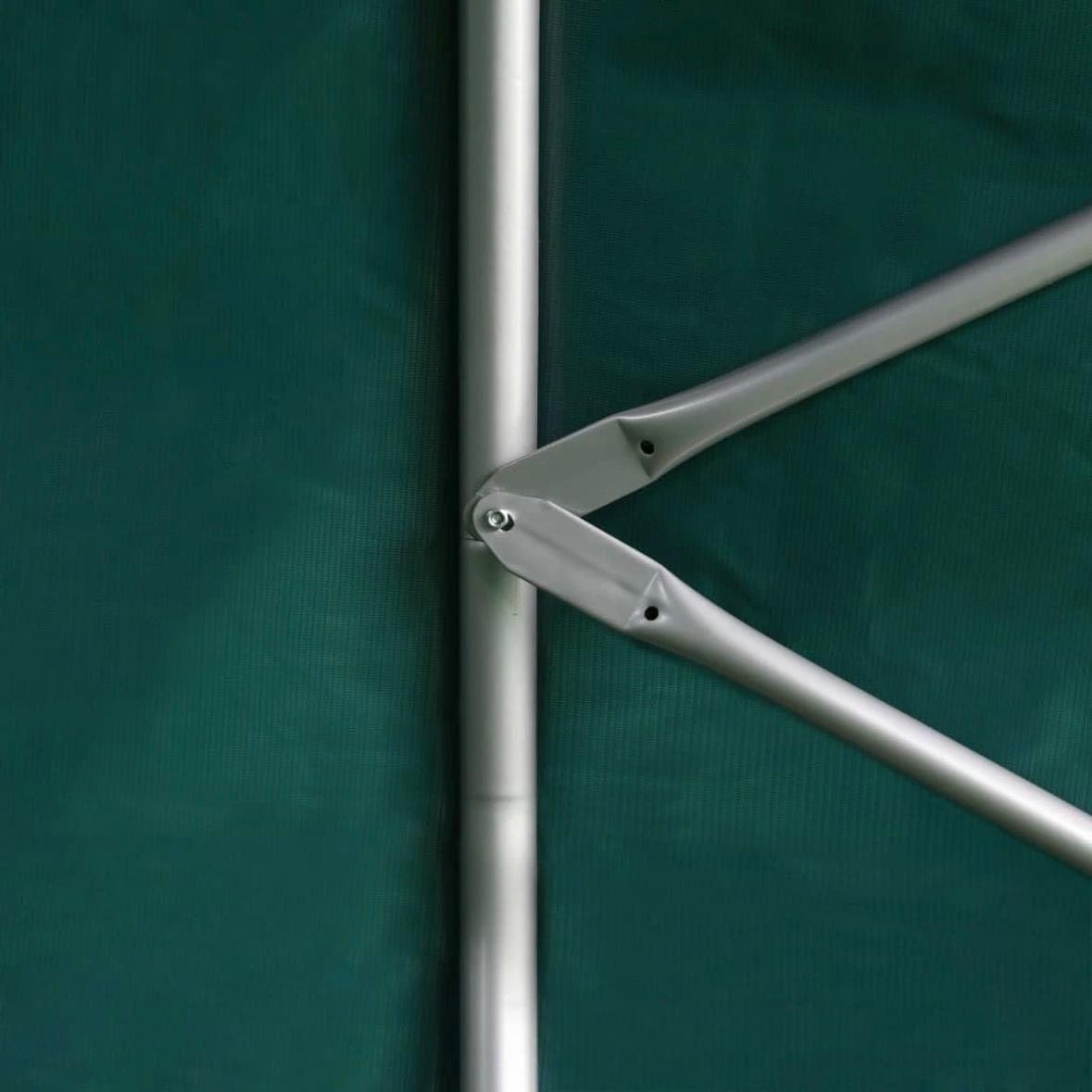 Weidezelt 3,7×3,7m PVC Weideunterstand für Pferde & Nutztiere