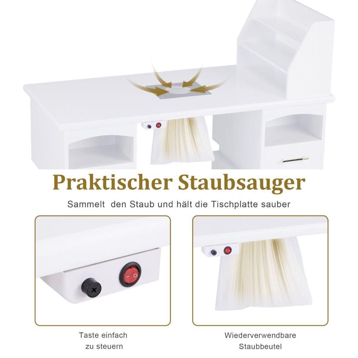 Manikürtisch mit Absaugung Nageltisch
