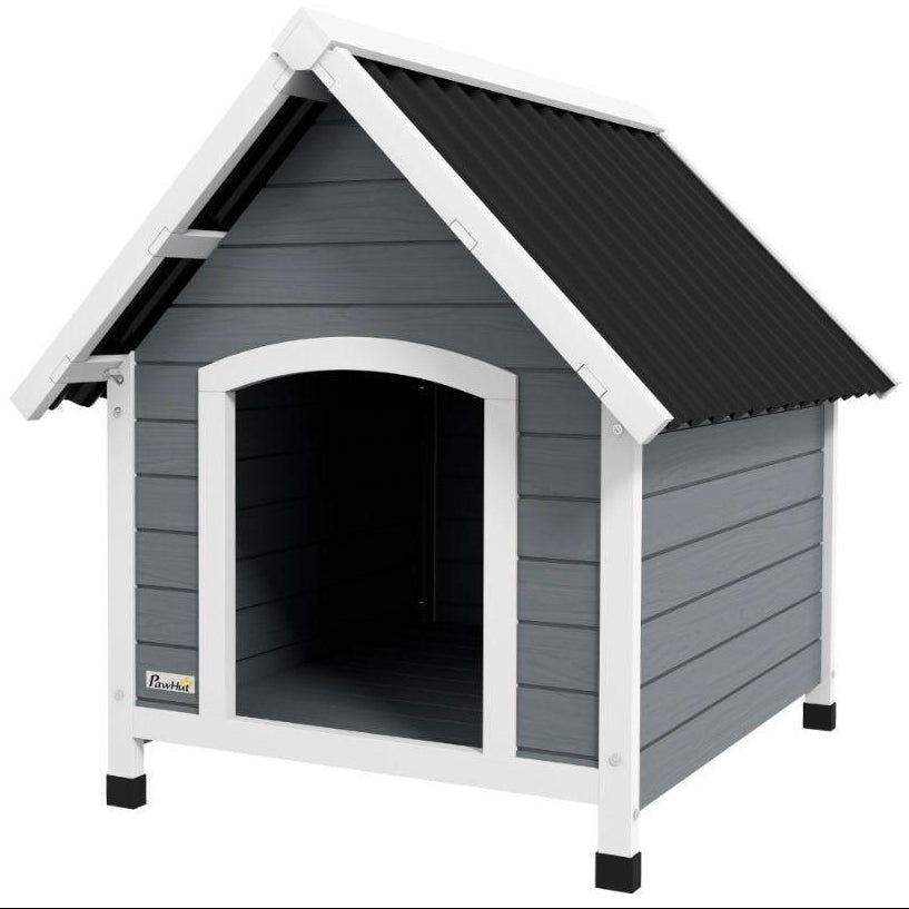 Hundehütte Holz wetterfest