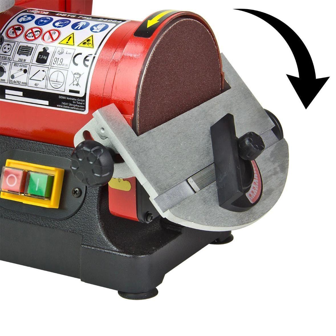 Bandschleifer Tellerschleifer 250W Schleifmaschine